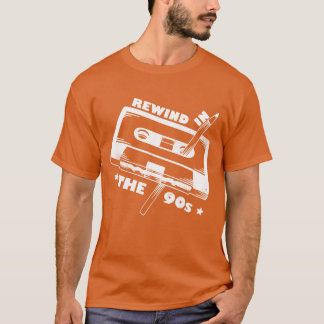 90s Retro Rewind A Cassette With Pencil Costume gi T Shirt