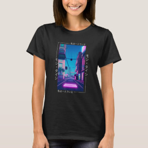 90's Retro Synthwave Japansk Vaporwave Otaku Aest T Shirt