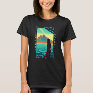 90's Retro Synthwave Japansk Vaporwave Otaku Aest T Shirt
