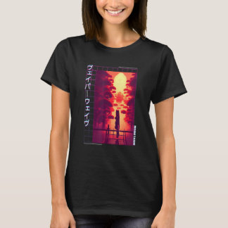 90's Retro Synthwave Japansk Vaporwave Otaku Aest T Shirt