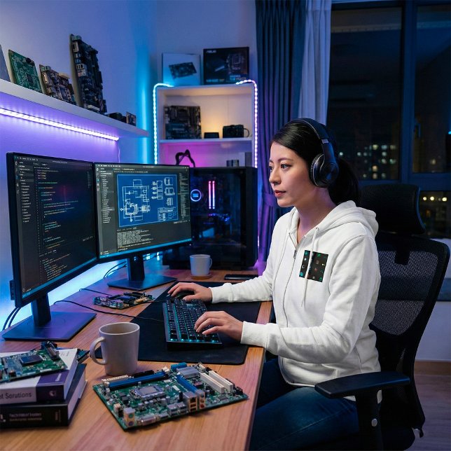 90s Retro Tech and Web Icon Pattern T Shirt (Skapare uppladdad)