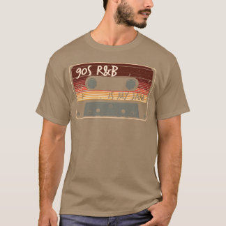 90s RnB är min grej Kassettrulle 90-tals vänner T Shirt