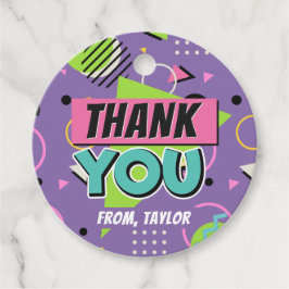 90s-Tackens favorittagg Gåvor Etiketter