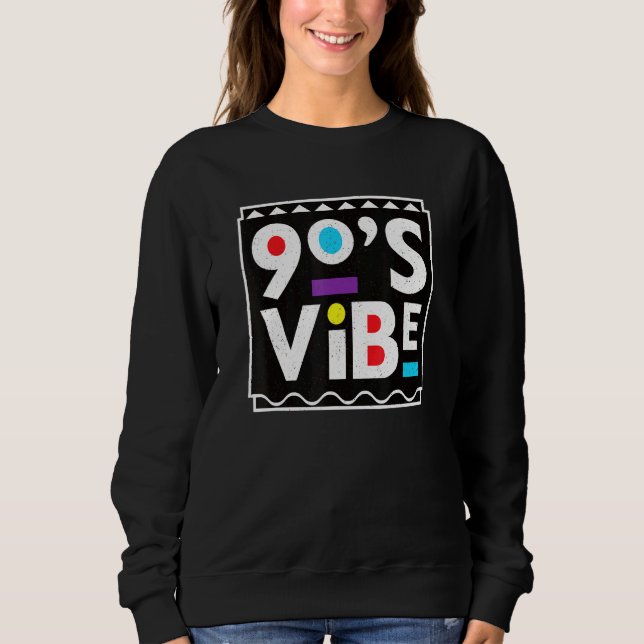 90s Vibe Throwback 90s-Vintage T Shirt (Framsida)