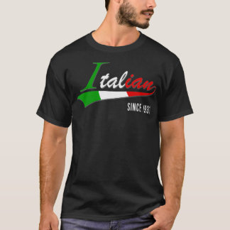 90th Birthday gift Italian Since 1931 90 years bor T Shirt