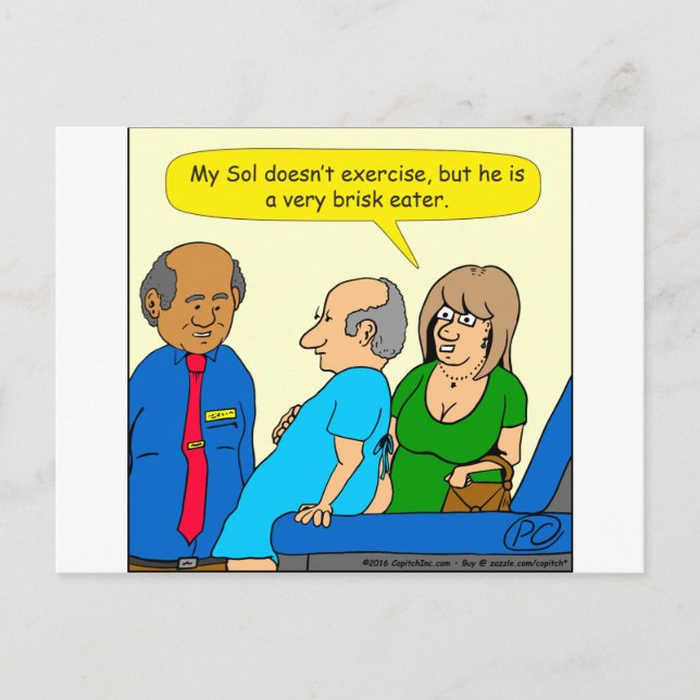 910 mycket stor risk per tecknad vykort (Framsida)