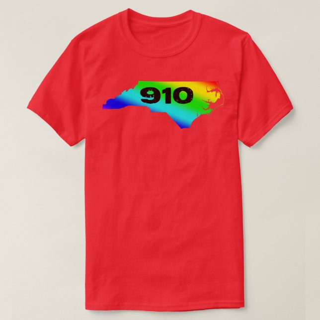 910 Regnbåge T Shirt (Design framsida)