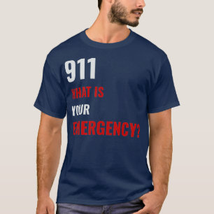911 Akut Dispatcher First Responder Gifts T Shirt