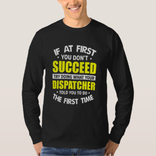 911 Avläsning av avsändare första svarare Guld L T Shirt