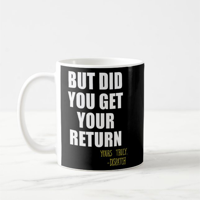 911 Avläsningsvecka första svar Kaffemugg (Vänster)