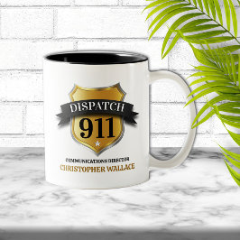 911 Avsändningsoperatörens Personlig Kaffe Mugg