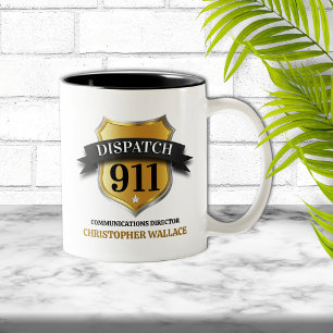 911 Avsändningsoperatörens Personlig Kaffe Mugg