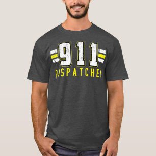 911 Avsändningsoperatörens tunn Akut för avsän T Shirt