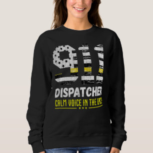 911-dispatch Operatörer Amerikansk flagga Polis N T Shirt