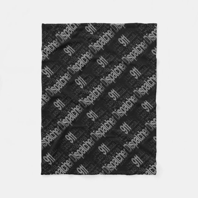 911 Dispatcher Extraordinaire Fleecefilt (Framsidan)