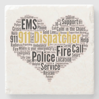 911 Dispatcher Ord Cloud Stenunderlägg