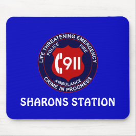 911 Dispatcher - Ring Taker Mousepad Musmatta