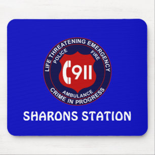 911 Dispatcher - Ring Taker Mousepad Musmatta