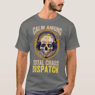 911 Dispatcher Thin Guld Line Akut Dispatcher T Shirt