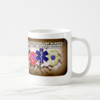 911 Dispatchers har vi alltid dina liv i vårt Kaffemugg