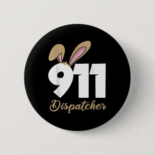 911-dispatchers påsktröja med huva  knapp