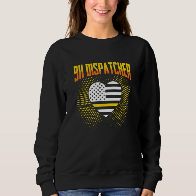 911-disponent svarar Disponent Operatör 911 Dis T Shirt (Framsida)