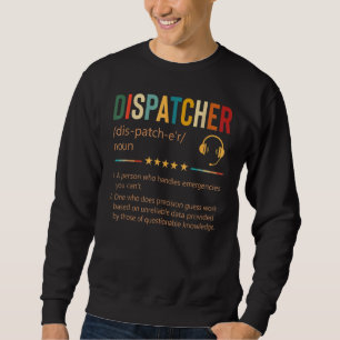 911-disponentens hjärtslag 911-disponentens utski lång ärmad tröja