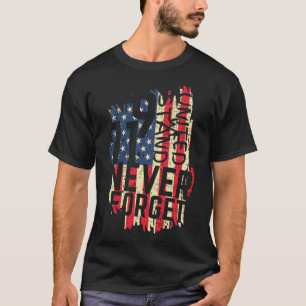 911 Flagga för minnesminne för offren T Shirt