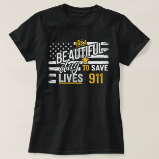 911 Försändare - En vacker dag för Spara T Shirt
