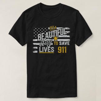 911 Försändare - En vacker dag för Spara T Shirt