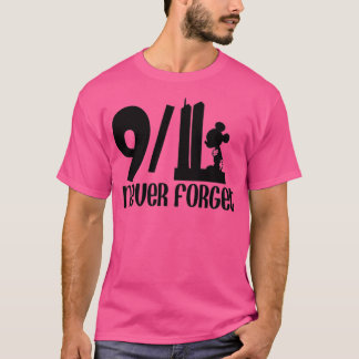 911 Glöm aldrig Tvillingminnesstund i Torn T Shirt