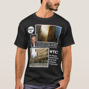 911 handtag för sanning WTC7 det mörk tshirt T-shirt