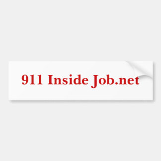 911 insida Job.net Bildekal