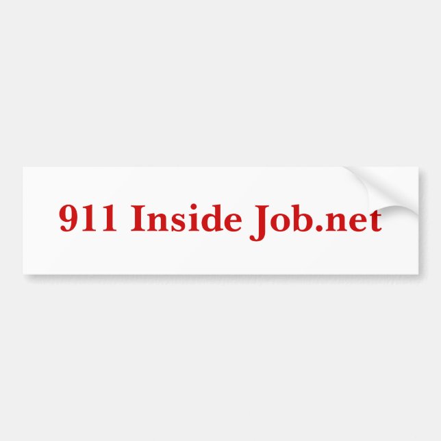 911 insida Job.net Bildekal (Framsidan)
