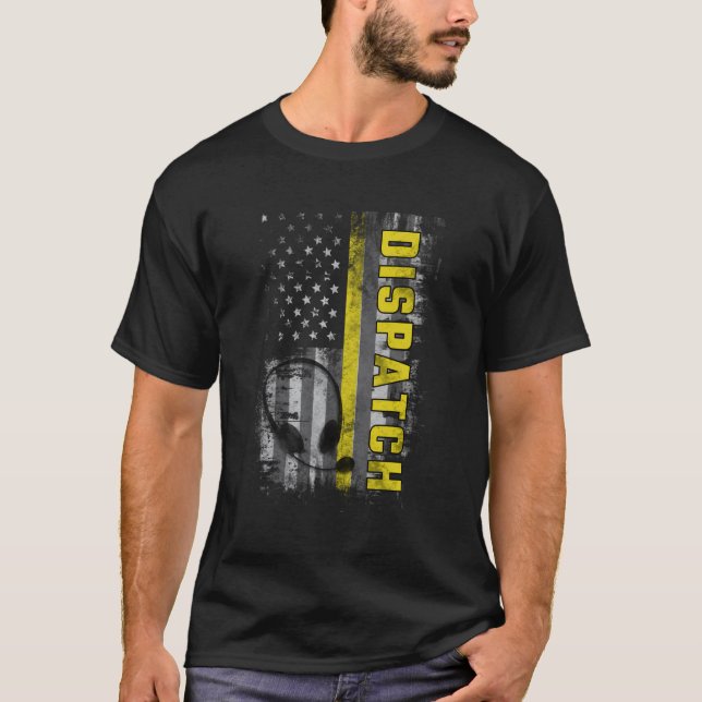 911 Leveransansvariga för första svarsutsändning T Shirt (Framsida)