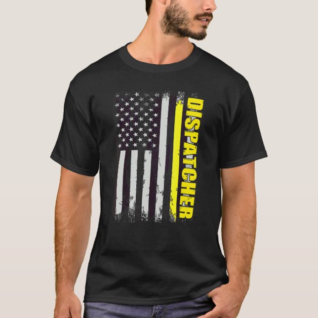 911 Leveransansvariga för första svarsutsändning T Shirt (Framsida)