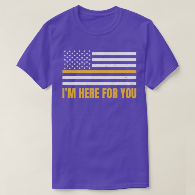 911 Leveransprogram Ix27m här för dig T Shirt (Design framsida)
