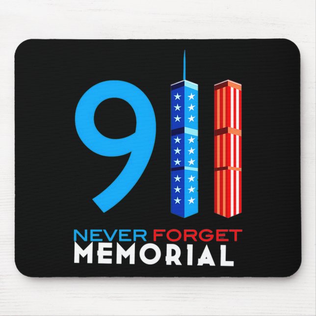 911 minnesmärke 911 minnesmärke  musmatta (Framsidan)