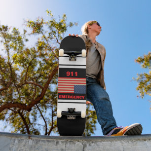 911 Nödläge Skateboard