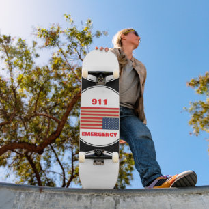 911 Nödläge Skateboard