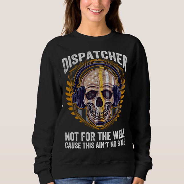 911 Operator Emergency Dispatchers 911 Dispatcher T Shirt (Framsida)
