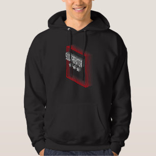 911-operatörs jobbtitel uppskattning retro hoodie