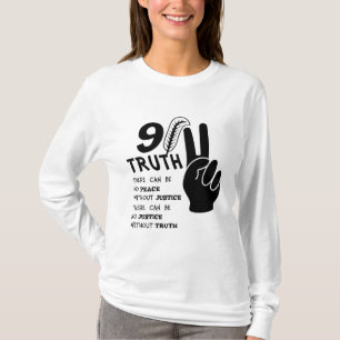 911 Sanning: ingen fred utan rättvisa Tee Shirt