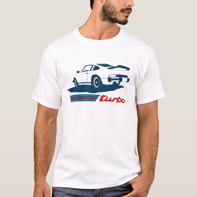 911 Turbo T Shirt (Framsida)