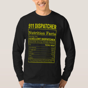 911 Veckovisa uppskattningsfakta för avsändare T Shirt