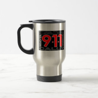 911" vem Ya som går till appellen?", Travel mug Resemugg