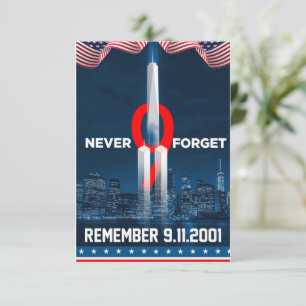 911 Vi kommer aldrig att glömma den 9 november 200 Tack Kort