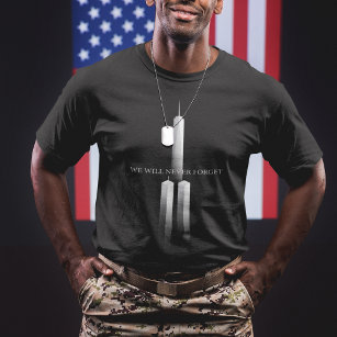 911 Vi kommer aldrig att glömma jubileumsfirandet  T Shirt