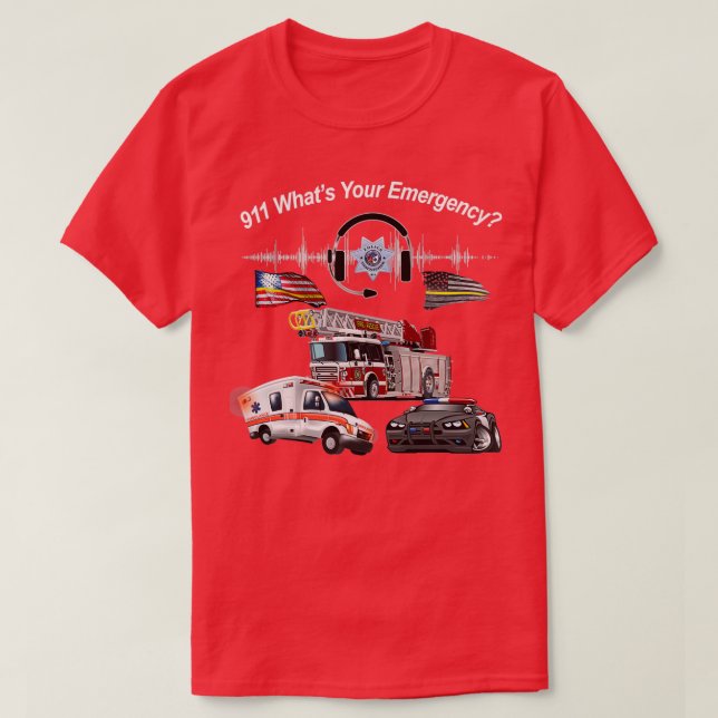 911 watts Akut T Shirt (Design framsida)