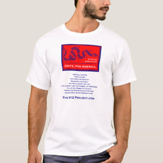 912 projektera - förena för den Amerika t-skjortan Tee